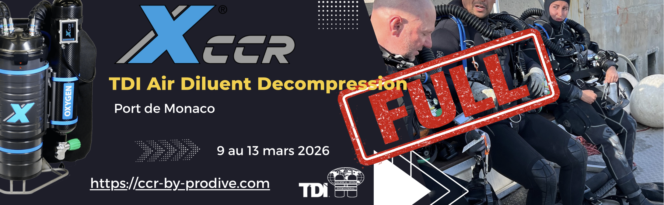 XCCR - TDI Air Diluent Decompression Procedure