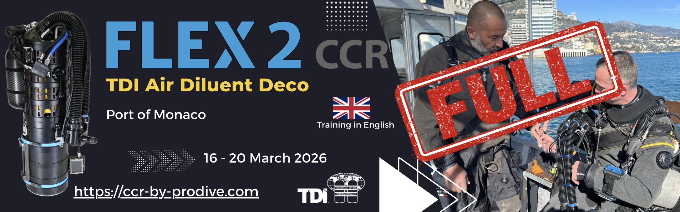 FLEX2 - TDI Air Diluent Decompression Procedure