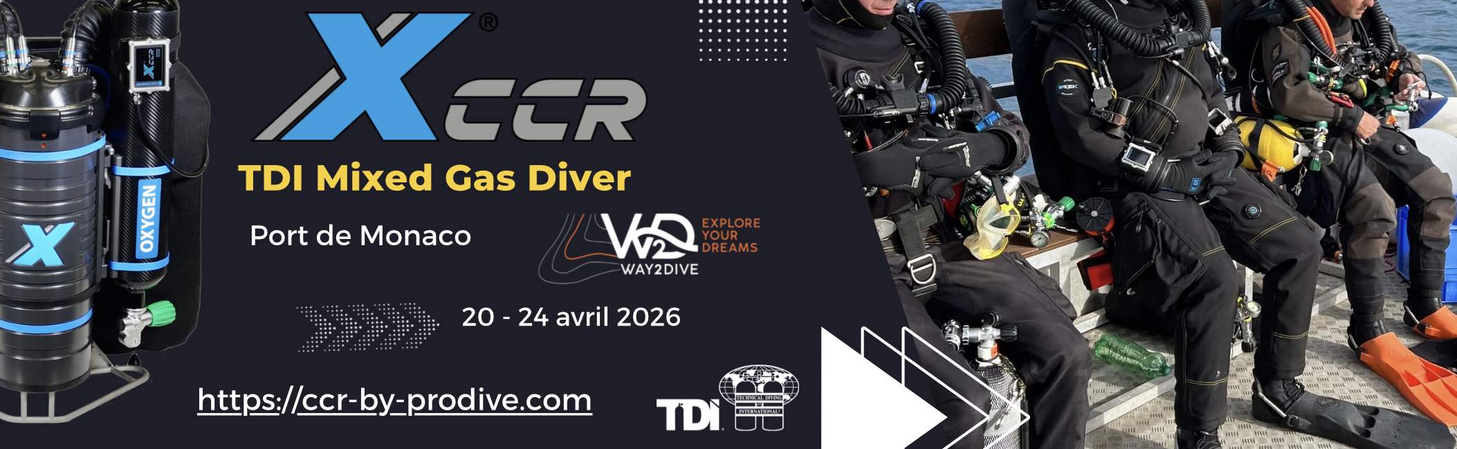 XCCR - TDI Mixed Gas Diver